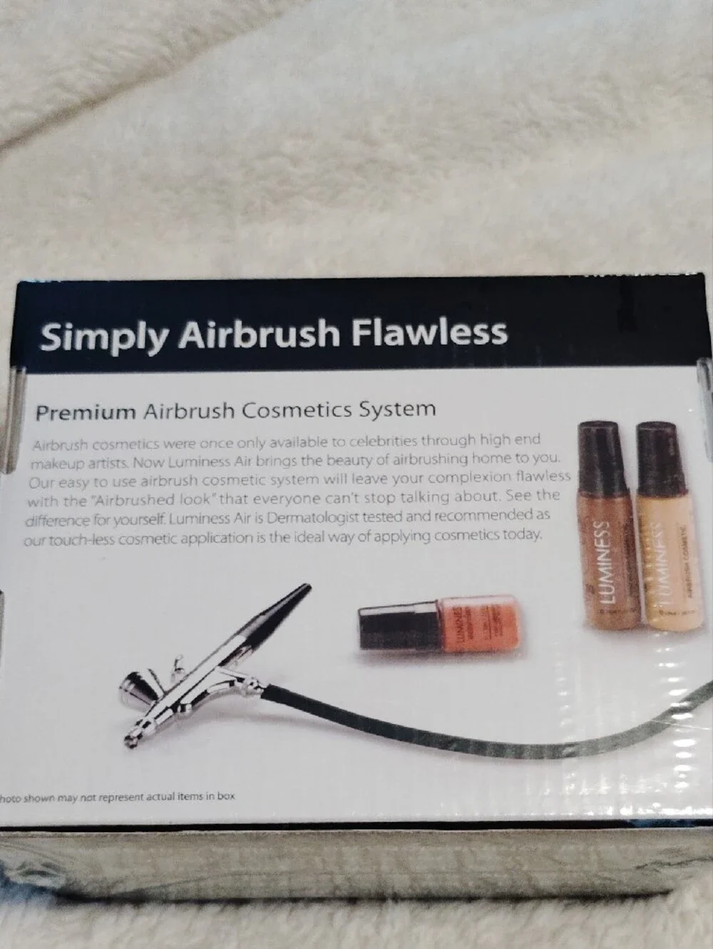 Luminess Starter Kit Airbrush Cosmetics - Brown/Peach/Pink Accents